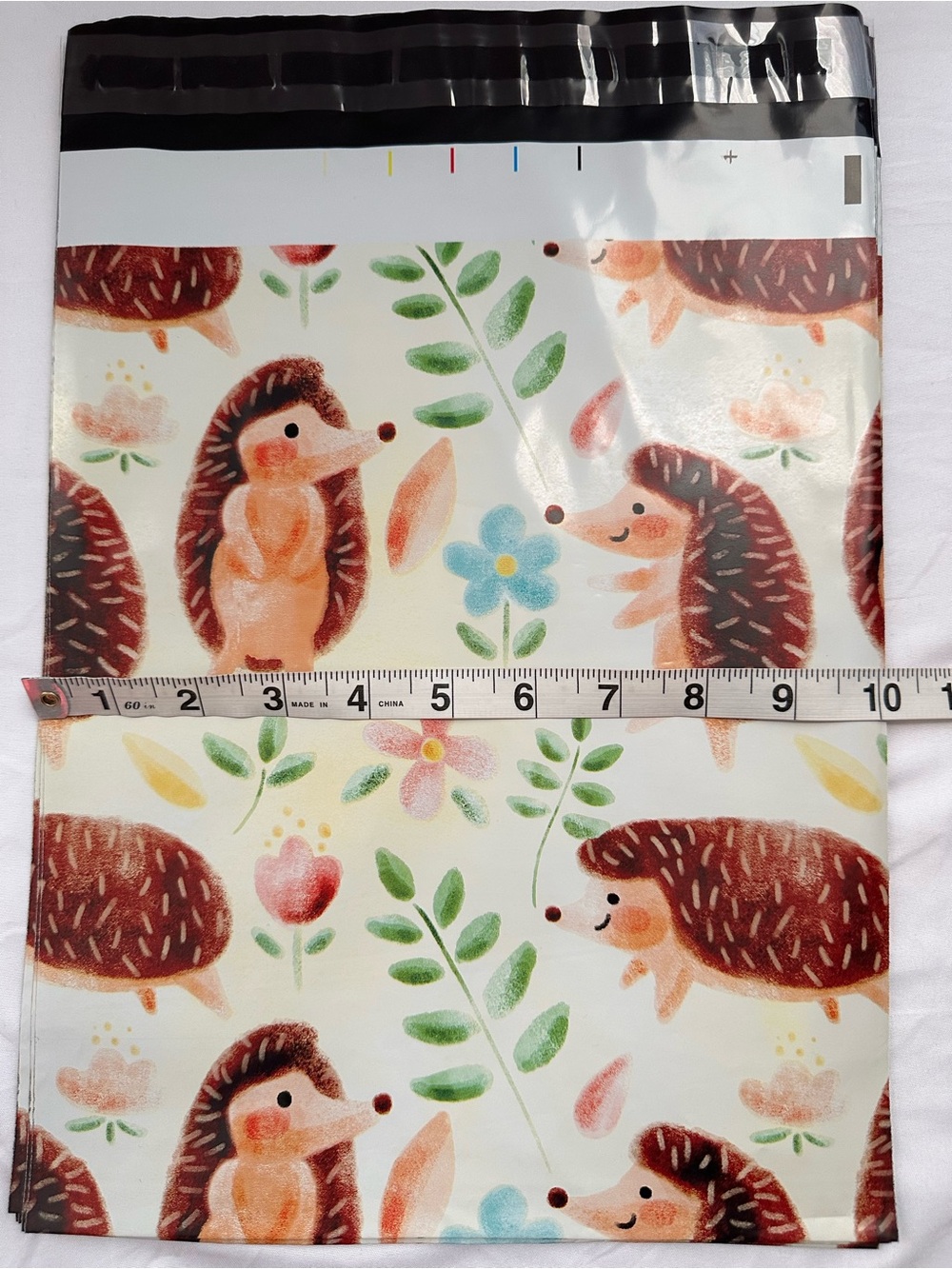 Fall Autumn Poly Mailer Variety Pack 10x13 Pumpkin Spice Happy Fall Hedgehogs - Picture 9 of 14